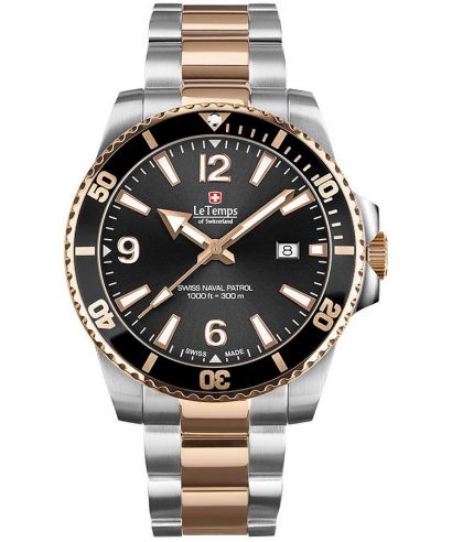 Le Temps Swiss Naval Patrol watch