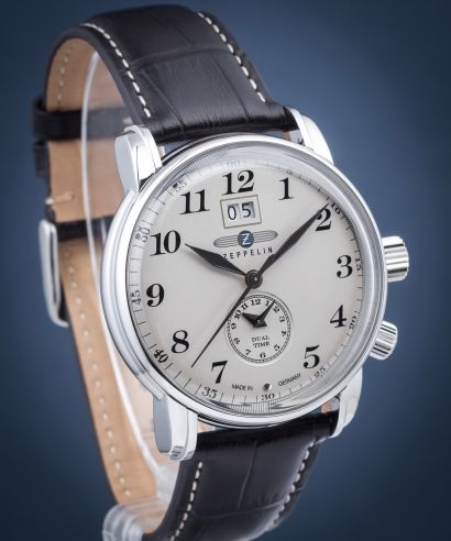 Zeppelin LZ127 Graf Zeppelin Dual Time Men's Watch