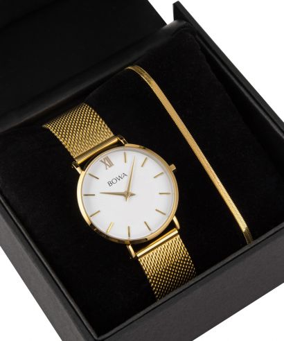 BOWA London White-Gold 33 Gift Set (watch + bracelet)