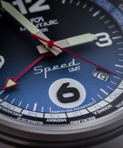 Montjuic Speed GMT Melbourne Blue watch