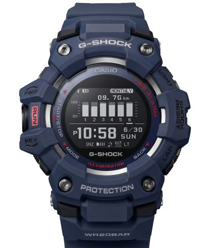Casio G-SHOCK G-Squad Bluetooth Sync Step Tracker Watch