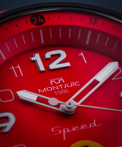 Montjuic Speed Motorsports Ferrari F1 Inspired Red Maranello watch