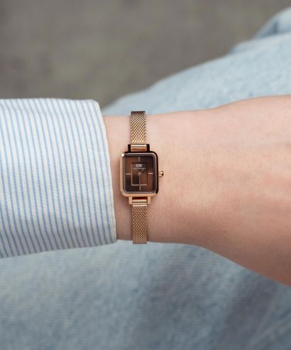 Daniel Wellington Quadro Mini Melrose Amber 15 watch