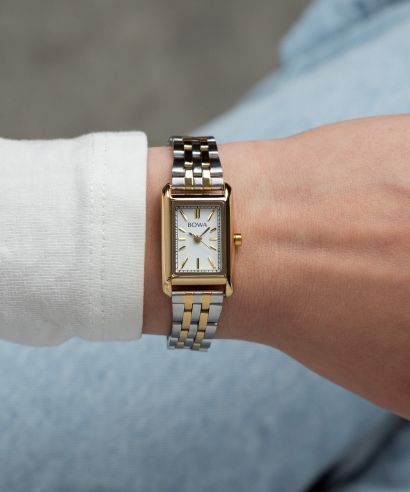 BOWA Paris White Silver-Gold Steel 20 watch
