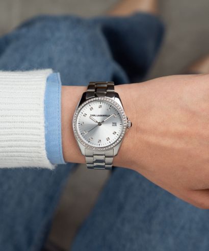 KARL LAGERFELD Round Essentials ladies watch