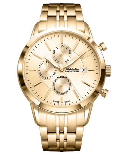 Adriatica Sapphire Chronograph gents watch