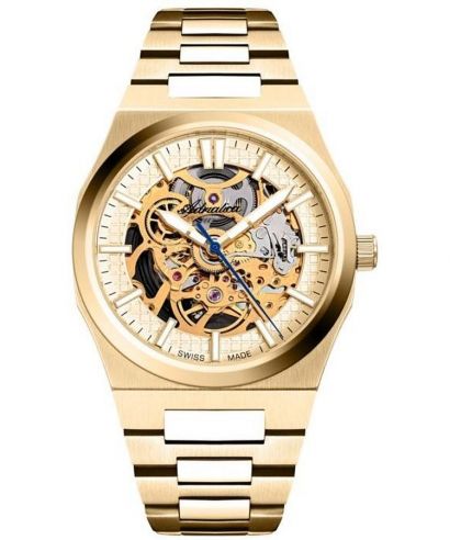 Adriatica Skeleton Sapphire Automatic gents watch