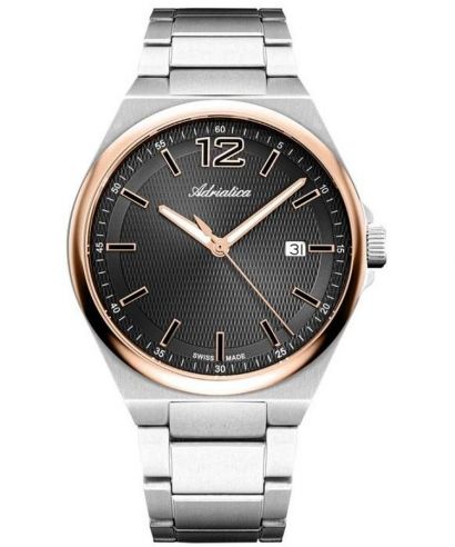 Adriatica Sapphire Titanium gents watch