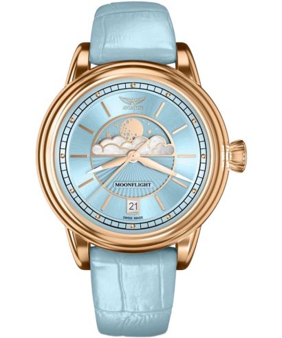 Aviator Moonflight Ice Blue Limited Edition ladies watch