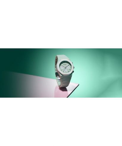 D1 Milano Polychrono Green Blast unisex watch