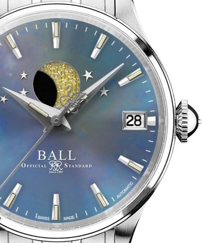 Ball Trainmaster Moon Phase Women's Watch