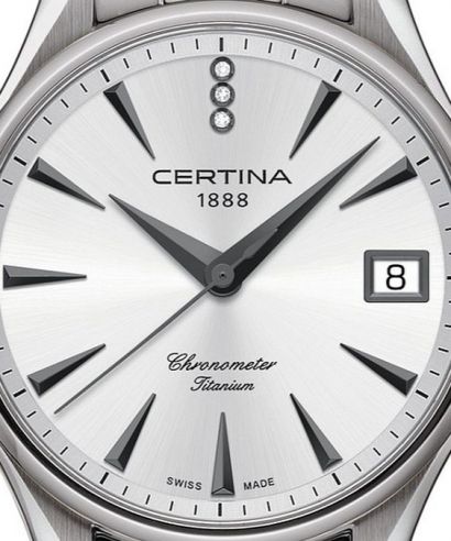 Certina Aqua DS Action Lady Diamonds Titanium Women's Watch