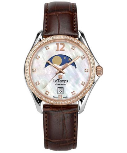 Le Temps Sport Elegance Moon Phase watch