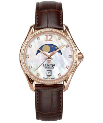 Le Temps Sport Elegance Moon Phase watch