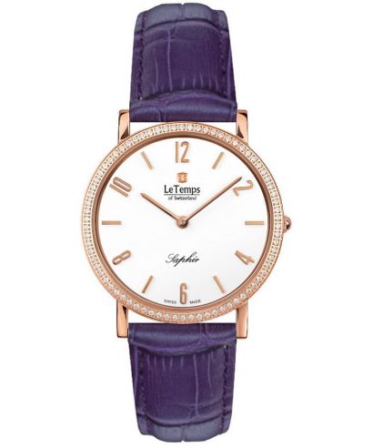 Le Temps Zafira Slim Swarovski watch