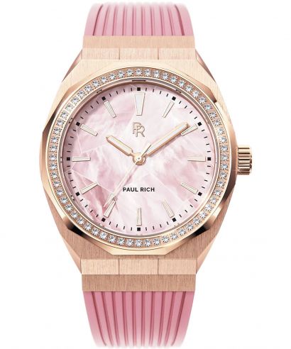 Paul Rich Heart of the Ocean Pink Rose Gold watch