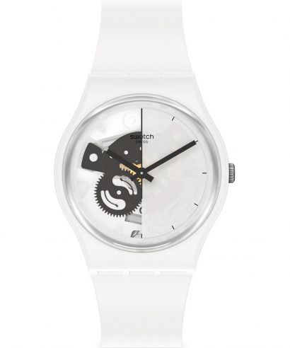 Swatch Bioceramic Live Time White watch