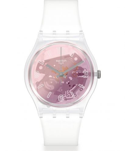 Swatch Pink Disco Fever watch