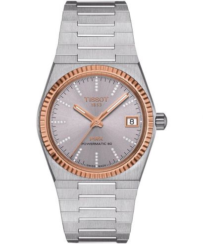 Tissot PRX 18K Gold Diamonds Powermatic 80 watch