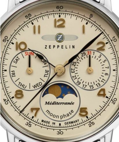 Zegarek damski Zeppelin Mediterranee Moonphase Lady