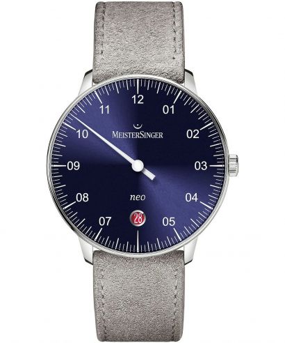 MeisterSinger Neo Sunburst Blue watch