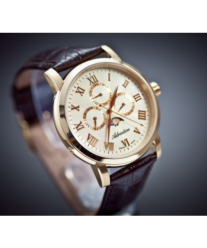 Adriatica Moon Phases Men's Watch