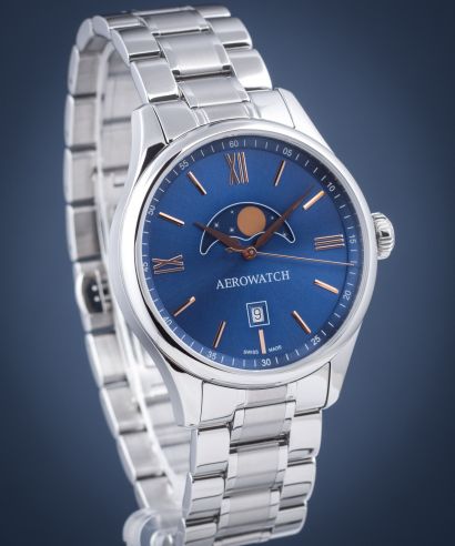 Aerowatch Renaissance Moon Phase Men's Watch