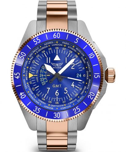 Aviator Airacobra GMT watch