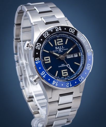 Ball Roadmaster Marine GMT Titanium Automatic Chronometer Limited Edition Men's Watch