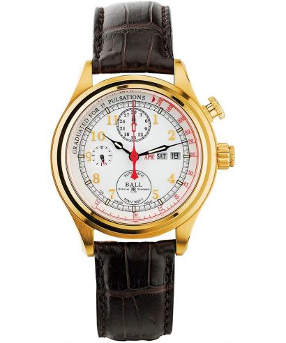 Ball Trainmaster Doctor's Chronograph Limited Edition 18K Gold watch