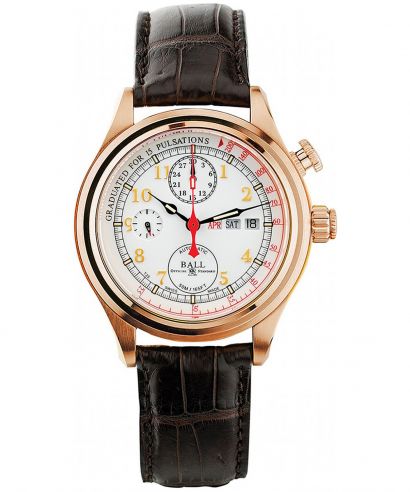 Ball Trainmaster Doctor's Chronograph Limited Edition 18K Gold Rose watch