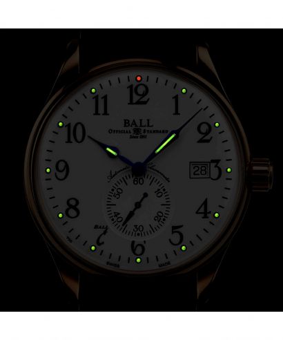 Ball Trainmaster Standard Time Gold 18K  watch