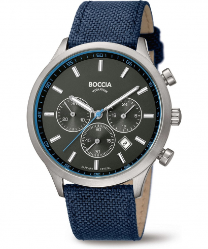 Boccia Titanium Chronograph watch