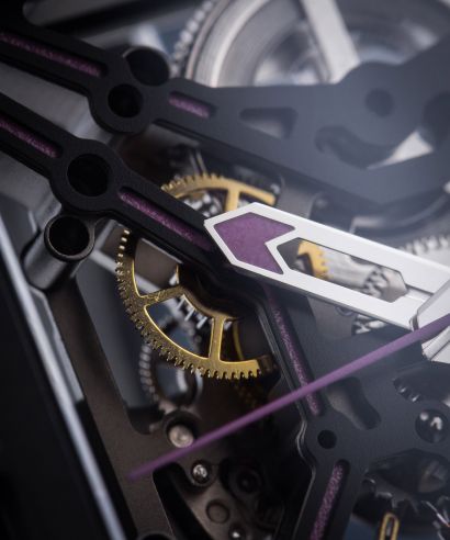 Ciga Design X Series Black & Purple Skeleton Automatic watch