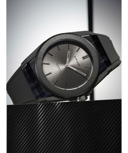 D1 Milano Carbonlite Grey watch