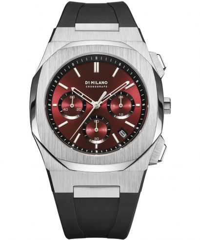 D1 Milano Cronografo Burgundy watch