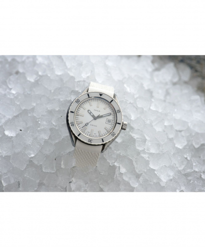 Doxa Sub 200 Whitepearl Rubber Small watch