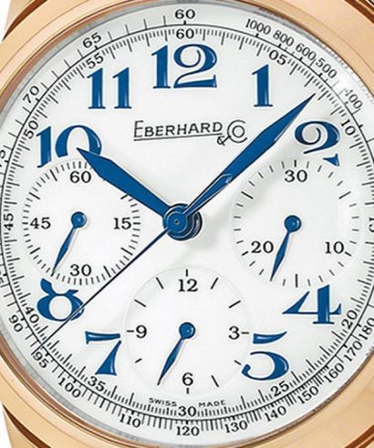 Eberhard Tazio Nuvolari Vanderbilt Cup Automatic Chronograph Mens Watch