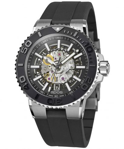 Epos Sportive Diver Skeleton Automatic Men's Watch