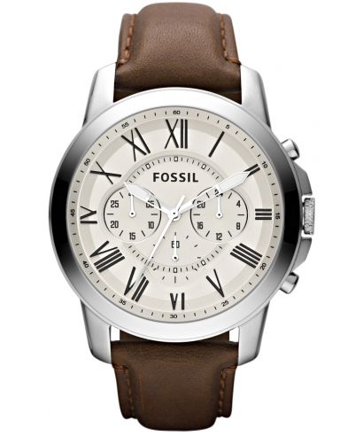 Fossil Grant Leather Men's Watch