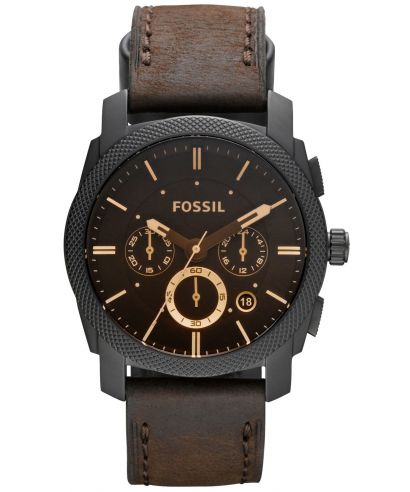 Fossil Machine Leather Men's Watch
