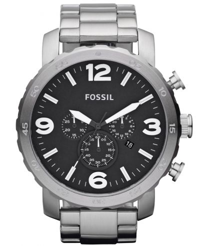 Fossil Nate Stainless Steel Men's Watch