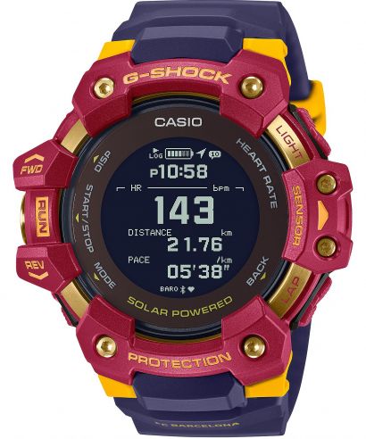 Casio G-SHOCK G-Squad Matchday FC Barcelona Limited Edition watch