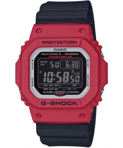Casio G-SHOCK Original Black And Red Tough Solar Watch