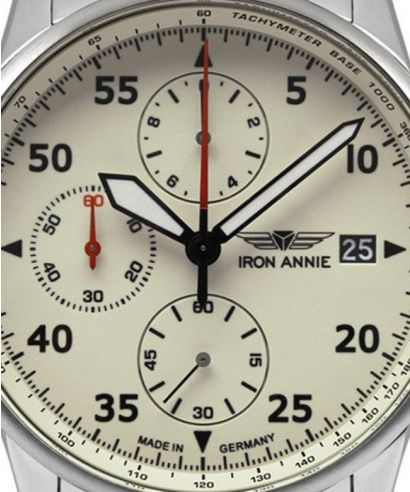 Iron Annie F13 Tempelhof Chronograph watch