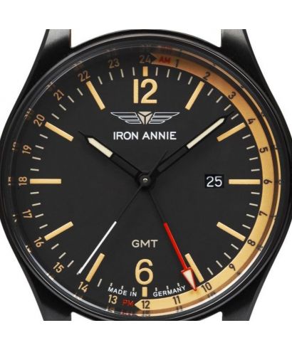 Iron Annie Flight Control Dual Time Men's Watch