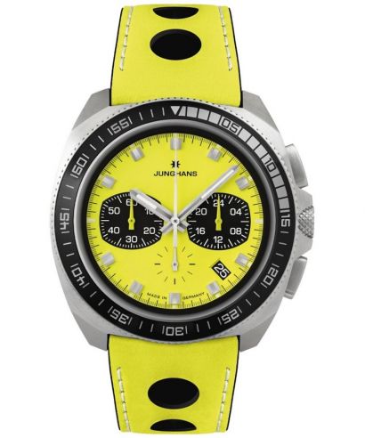 Junghans 1972 Chronoscope FIS Lemon Limited Edition watch