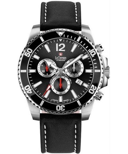 Le Temps Swiss Naval Patrol Chrono watch