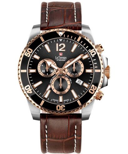 Le Temps Swiss Naval Patrol Chrono watch