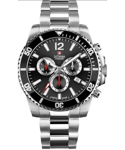 Le Temps Swiss Naval Patrol Chronograph watch